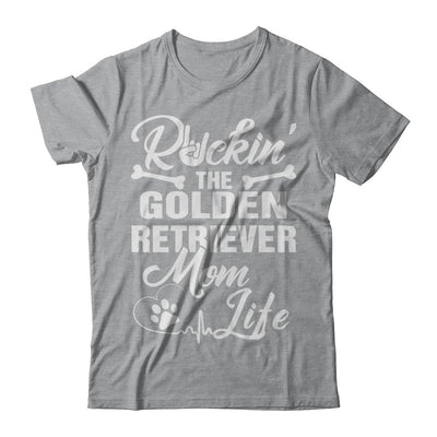 Rockin The Golden Retriever Mom Life Men Style T-Shirt & Hoodie | Teecentury.com