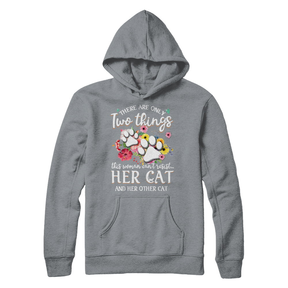 This Woman Can't Resist Her Cat And Her Other Cat T-Shirt & Hoodie | Teecentury.com