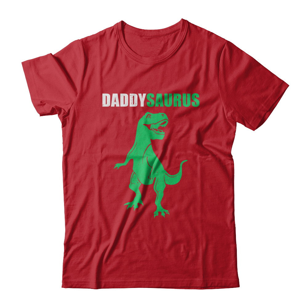 Daddysaurus Funny Dinosaur First Time Dad Fathers Day T-Shirt & Hoodie | Teecentury.com