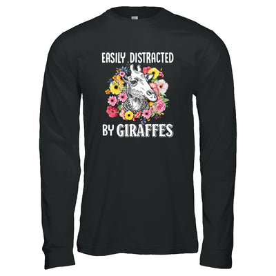 Easily Distracted By Giraffes T-Shirt & Tank Top | Teecentury.com