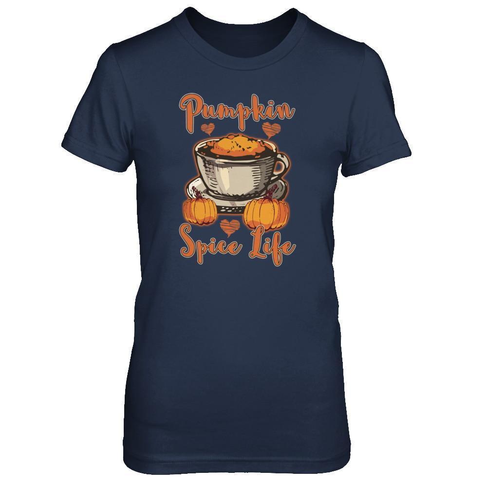 Pumpkin Spice Life Coffee Autumn Life Season T-Shirt & Tank Top | Teecentury.com