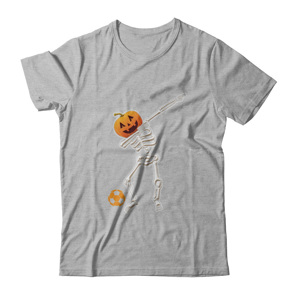 Halloween Dabbing Skeleton Soccer T-Shirt & Hoodie | Teecentury.com