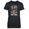 Just A Woman Who Loves Dachshund And Has Tattoos T-Shirt & Tank Top | Teecentury.com