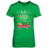 Vintage Hello Fall Pickup Pumpkin Patch Leaves T-Shirt & Hoodie | Teecentury.com