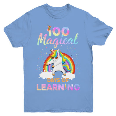 100 Magical Days of Learning Flossing Unicorn Youth Youth Shirt | Teecentury.com