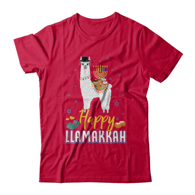 Funny Happy Llamakkah Hanukkah Llama T-Shirt & Sweatshirt | Teecentury.com