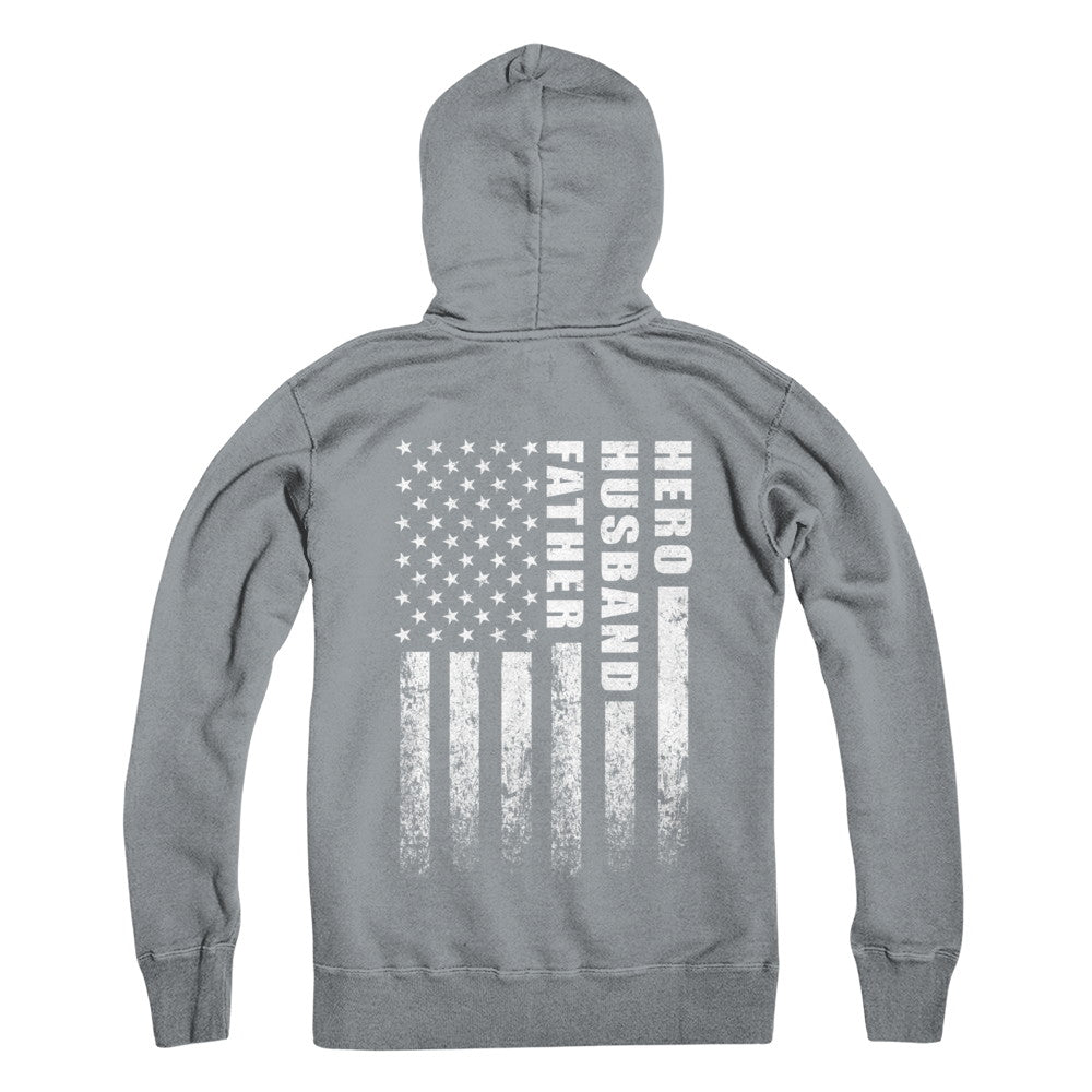 Veteran Soldier Husband Dad Hero Fathers Day Gift T-Shirt & Hoodie | Teecentury.com