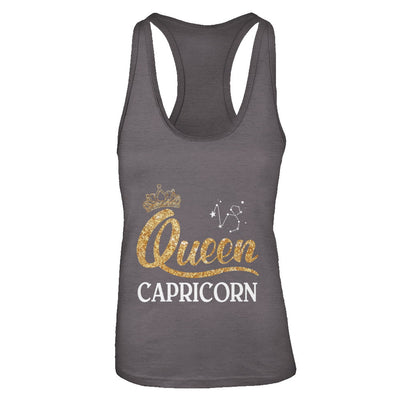 Queen Capricorn Zodiac December January Birthday Gift T-Shirt & Tank Top | Teecentury.com