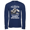 My Favorite Tiny Human Calls Me Grandad T-Shirt & Hoodie | Teecentury.com