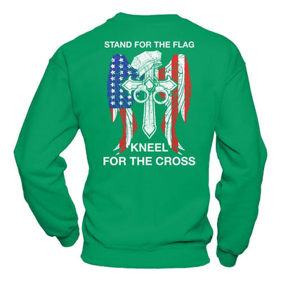 Police Stand For The Flag Kneel For The Cross T-Shirt & Hoodie | Teecentury.com