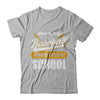 Born To Play Baseball Forced To Go To School T-Shirt & Hoodie | Teecentury.com