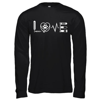 Veterinarian Vet Tech Sign Love T-Shirt & Hoodie | Teecentury.com