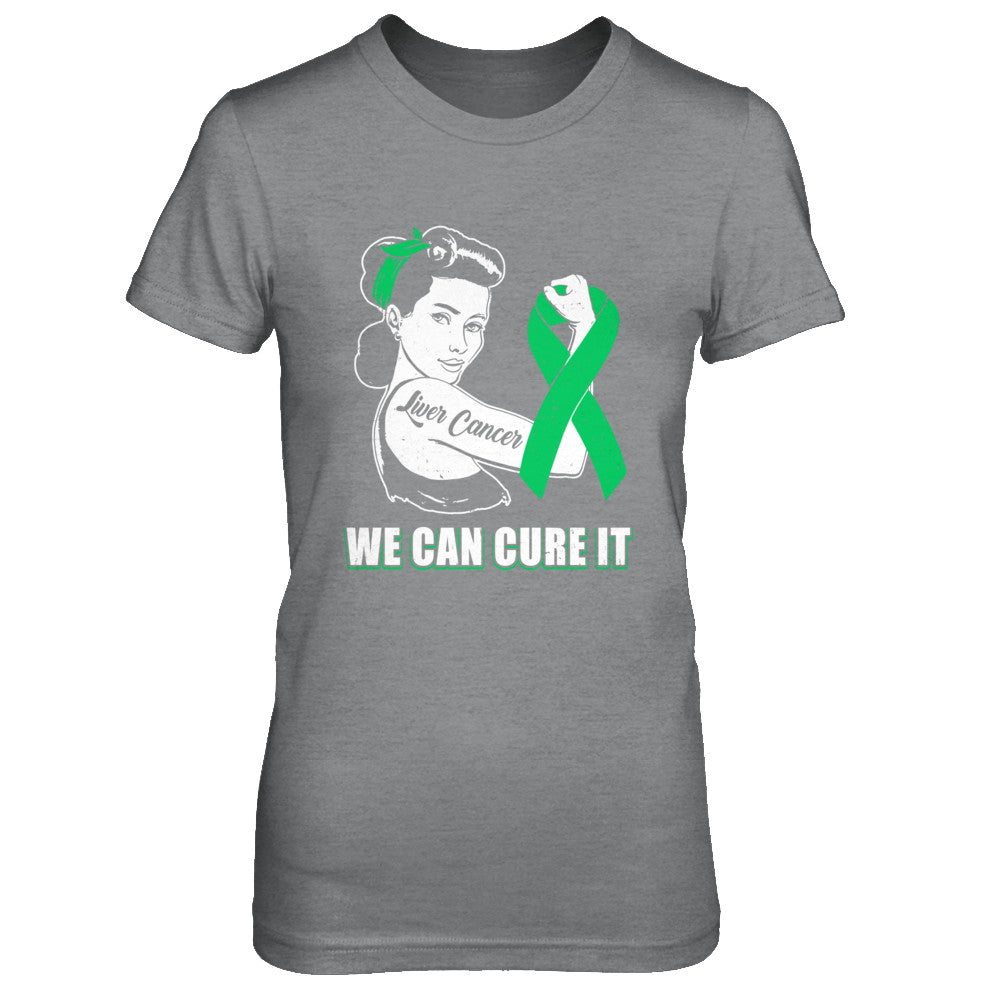 Liver Cancer Awareness Survivor We Can Cure It T-Shirt & Hoodie | Teecentury.com