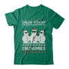 Chillin With My Snowmies Ugly Christmas Sweater T-Shirt & Sweatshirt | Teecentury.com