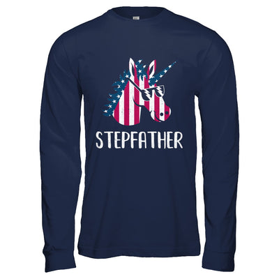 Patriotic Stepfather Unicorn Americorn 4Th Of July T-Shirt & Hoodie | Teecentury.com
