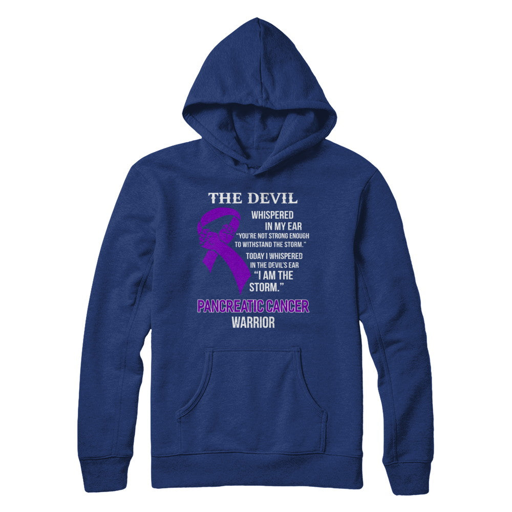 I Am The Storm Support Pancreatic Cancer Warrior Gift T-Shirt & Hoodie | Teecentury.com