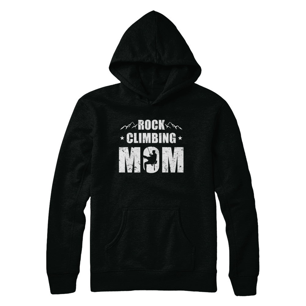 Rock Climbing Mom Distressed Mountain Climber Mothers Day T-Shirt & Hoodie | Teecentury.com
