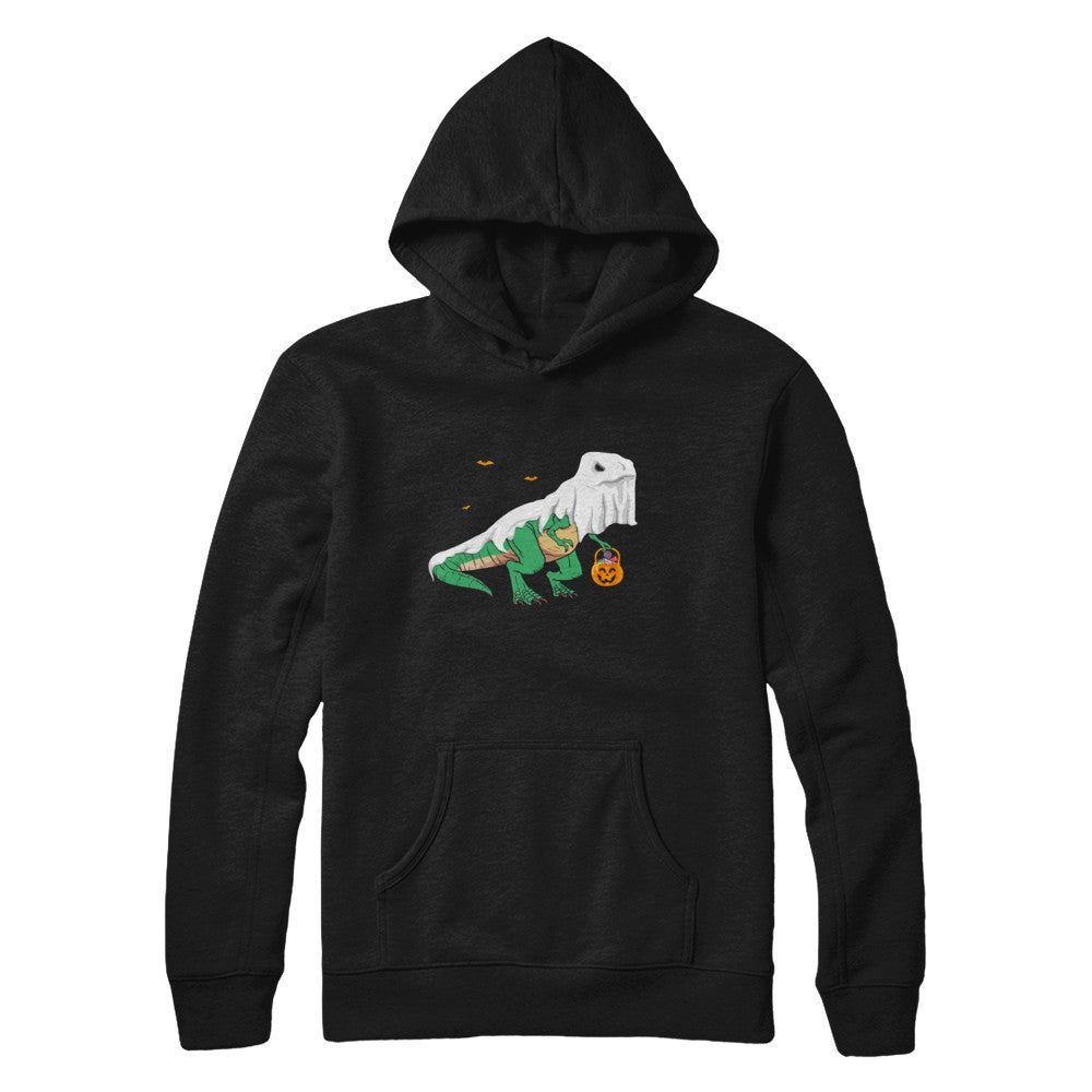 Halloween T Rex Dinosaur Ghost Trick Or Treat T-Shirt & Hoodie | Teecentury.com