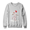 Christmas Baseball Snowman Christmas T-Shirt & Sweatshirt | Teecentury.com