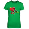 Red Plaid Bigfoot Christmas Buffalo Plaid T-Shirt & Sweatshirt | Teecentury.com