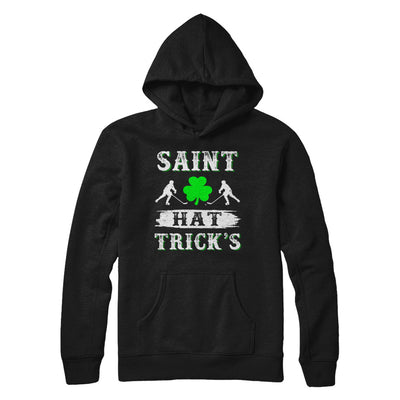 St Patricks Day Hockey Saint Hat Trick's Day T-Shirt & Hoodie | Teecentury.com