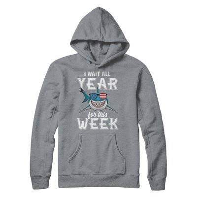 Funny I Wait All Year For This Week Sharks T-Shirt & Hoodie | Teecentury.com