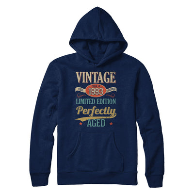 Vintage Premium Made In 1993 29th Birthday Gift T-Shirt & Hoodie | Teecentury.com