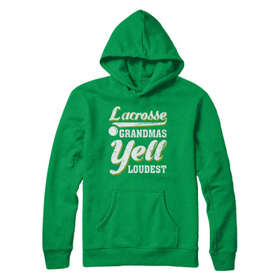 Lacrosse Grandmas Yell Loudest T-Shirt & Hoodie | Teecentury.com