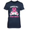 Boxing Knock Out Breast Cancer Awareness Support T-Shirt & Hoodie | Teecentury.com