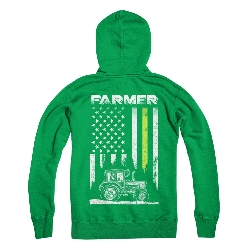 Farmer Patriotic American Flag T-Shirt & Hoodie | Teecentury.com