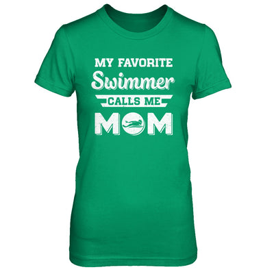 Swimming My Favorite Swimmer Call Me Mom Mothers Day T-Shirt & Hoodie | Teecentury.com