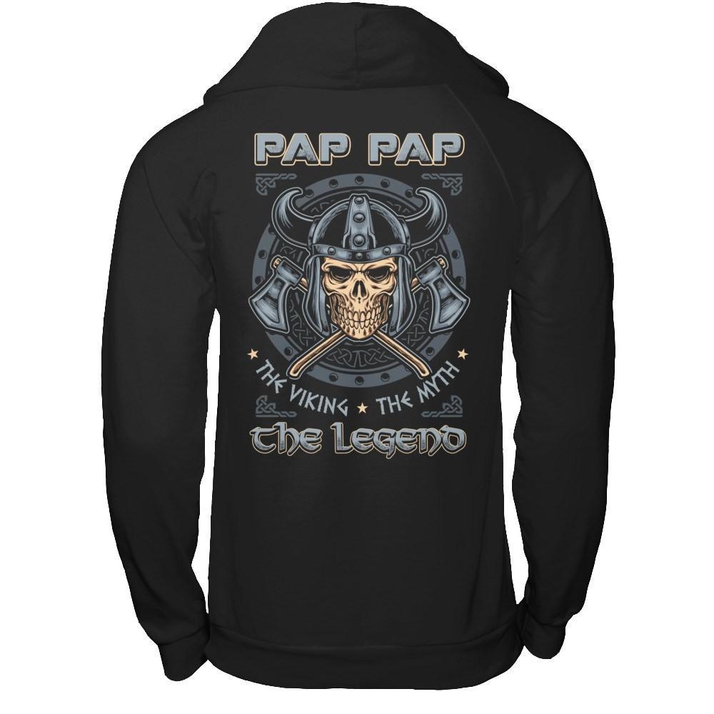 Pap Pap The Viking The Myth The Legend T-Shirt & Hoodie | Teecentury.com