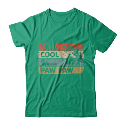 Vintage Reel Cool Paw Paw Fish Fishing Fathers Day T-Shirt & Hoodie | Teecentury.com