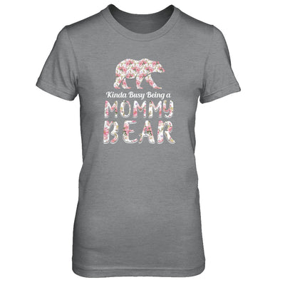 Mommy Bear Dinosaur Kinda Busy Being A Mommybear T-Shirt & Tank Top | Teecentury.com