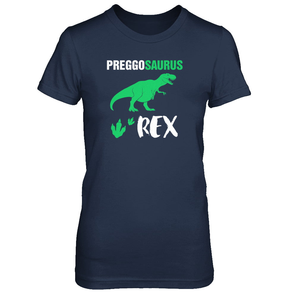 Preggosaurus Rex Pregnancy Mom Dinosaur Gift T-Shirt & Tank Top | Teecentury.com