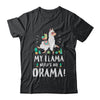 Funny Lama Cactus Llama Need's No Drama T-Shirt & Hoodie | Teecentury.com