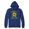 Autism Awareness Puzzle Sunflower T-Shirt & Hoodie | Teecentury.com