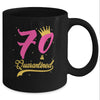 70 And Quarantined 70th Birthday Queen Gift Mug Coffee Mug | Teecentury.com