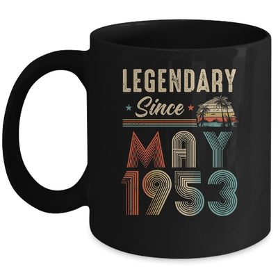 70 Years Old Legendary Since May 1953 70th Birthday Mug | teecentury