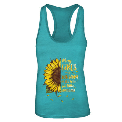 May Girls Are Sunshine Mixed With A Little Hurricane T-Shirt & Tank Top | Teecentury.com