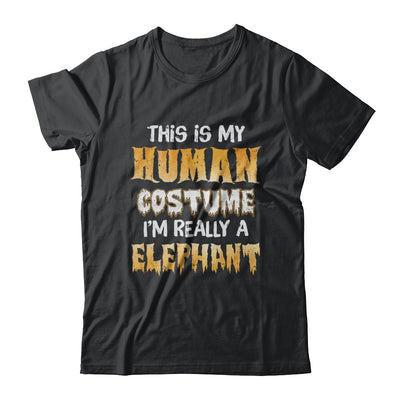 This Is My Human Costume Elephant Halloween T-Shirt & Hoodie | Teecentury.com