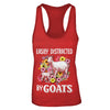 Easily Distracted By Goats T-Shirt & Tank Top | Teecentury.com