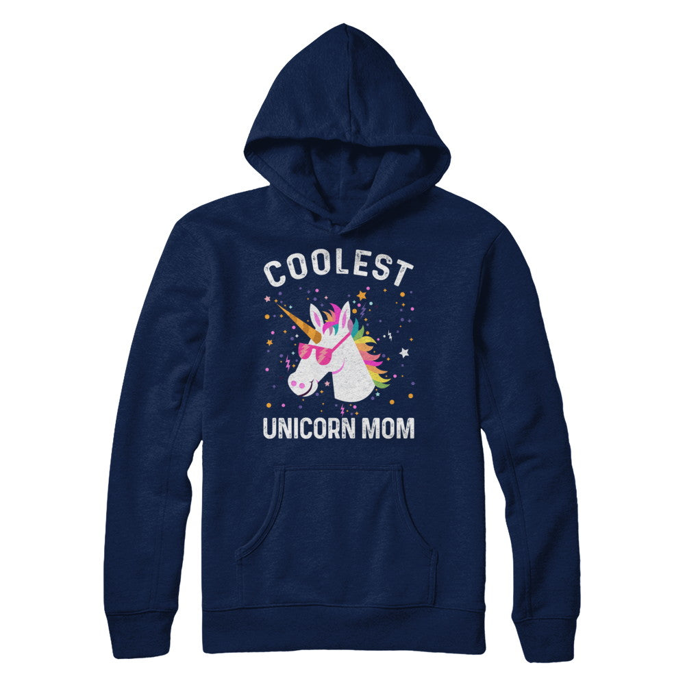 Coolest Unicorn Mom Cute Funny Unicorn Mothers Day T-Shirt & Hoodie | Teecentury.com