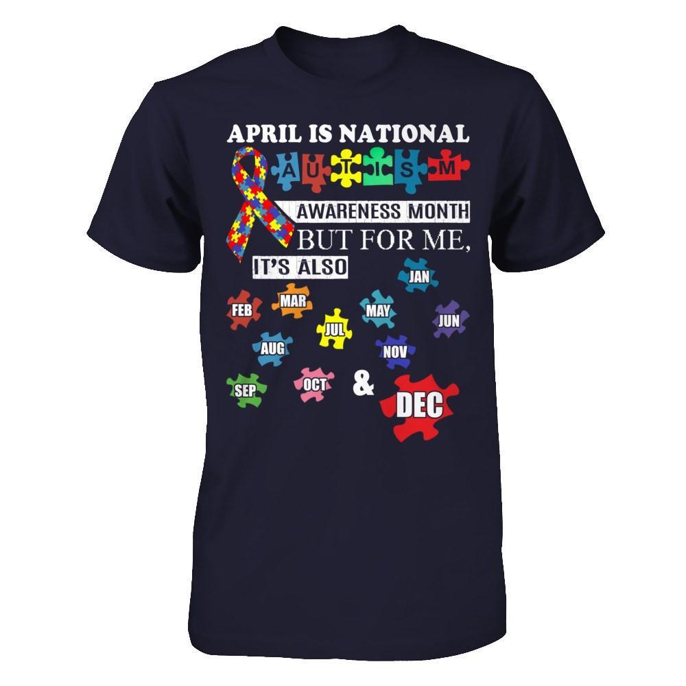 April Is National Autism Awareness Month T-Shirt & Hoodie | Teecentury.com