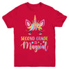 Second Grade is magical Unicorn Back to School 2nd Grade Youth Youth Shirt | Teecentury.com