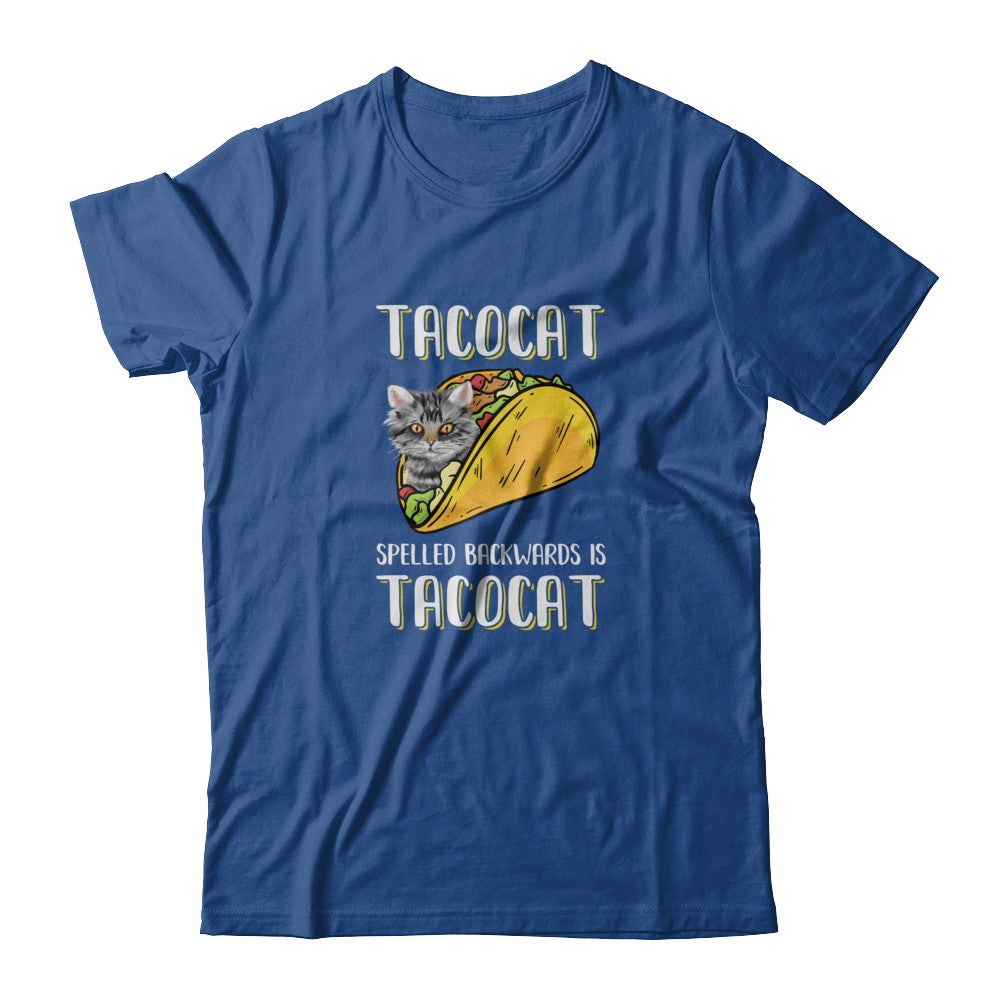 Tacocat Spelled Backwards Is Tacocat Tacos Cat T-Shirt & Tank Top | Teecentury.com