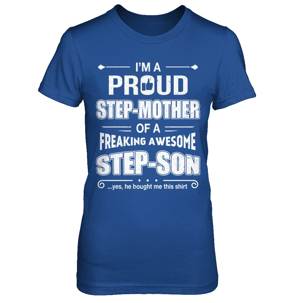 I'm A Proud Step-Mom Of Awesome Step-Son Mothers Day Mug 11oz