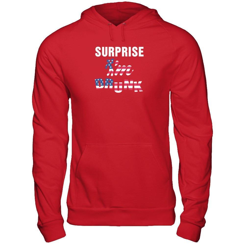 Surprise I'm Drunk 4Th Of July T-Shirt & Tank Top | Teecentury.com