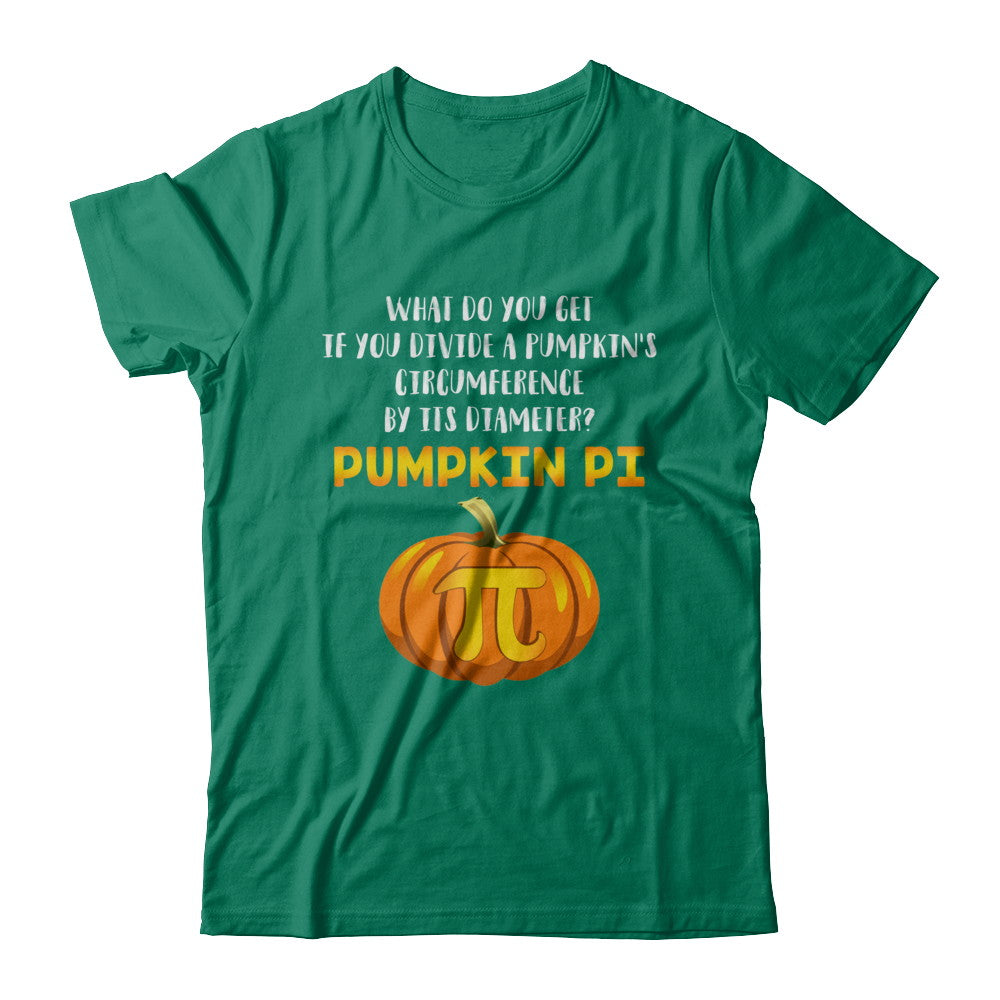 Math Teacher Funny Halloween Pumpkin Pi T-Shirt & Hoodie | Teecentury.com