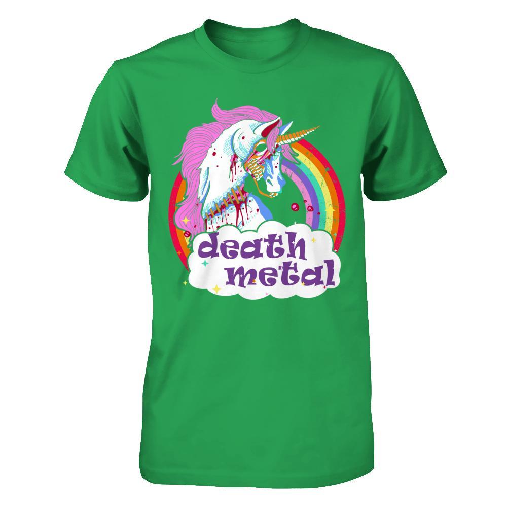 Zombie Unicorn Death Metal T-Shirt & Hoodie | Teecentury.com
